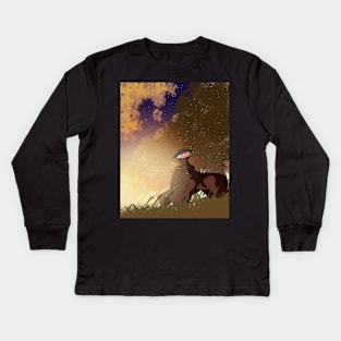 The fire Kids Long Sleeve T-Shirt